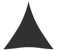 vidaXL Voile de Parasol Voile d'Ombrage Ecran Solaire de Jardin Store de Patio Terrasse Balcon Extérieur Tissu Oxford Triangulaire 5x6x6 m Anthracite