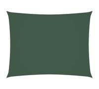 vidaXL Voile de parasol rectangulaire 3 x 6 m vert foncé