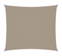 vidaXL Voile de Parasol Voile d'Ombrage Ecran Solaire de Jardin Store de Patio Terrasse Balcon Extérieur Tissu Oxford Rectangulaire 2,5x3 m Taupe