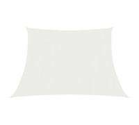 Vidaxl Voile D'ombrage 160 G/M² Blanc 4/5x3 M Pehd Blanc