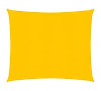 Vidaxl Voile D'ombrage 160 G/M² Jaune 3x3 M Pehd Jaune
