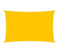 Vidaxl Voile D'ombrage 160 G/M? Jaune 3x4 M Pehd Jaune