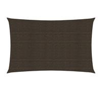 Vidaxl Voile D'ombrage 160 G/M? Marron 2,5x5 M Pehd Marron
