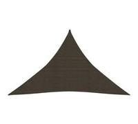 Vidaxl Voile D'ombrage 160 G/M² Marron 3,5x3,5x4,9 M Pehd