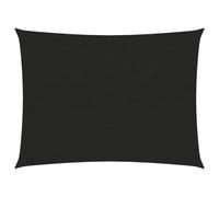 Vidaxl Voile D'ombrage 160 G/M? Noir 2x3,5 M Pehd Noir