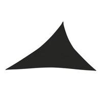 vidaXL Voile d'ombrage 160 g-m² Noir 3x4x5 m PEHD Noir G
