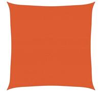vidaXL Voile d'ombrage 160 g/m² PEHD 3x3 m Orange