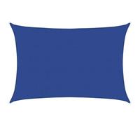 vidaXL Voile d'ombrage 160 g/m² Rectangulaire Bleu 5x7 m HDPE