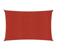 Vidaxl Voile D'ombrage 160 G/M² Rouge 2x4,5 M Pehd Rouge