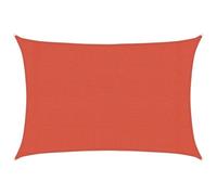 vidaXL Voile d'ombrage terre cuite 3 x 5 m