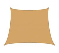 vidaXL Voile d'ombrage PEHD 3/4x3 m - Sable