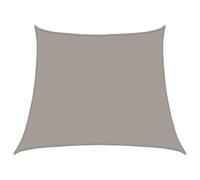 vidaXL Voile d'ombrage 160 g/m² trapèze Gris Clair 3/4x3 m PEHD, Voile de Soleil, Voile d’ombrage, Store de Patio, Voile de Pare-Soleil