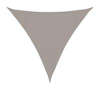 vidaXL Voile d'ombrage 160 g/m² Triangulaire 3,6x3,6x3,6 m PEHD, Voile de Soleil, Voile d’ombrage, Store de Patio, Voile de Pare-Soleil