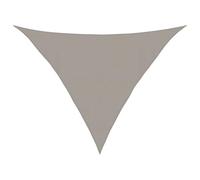 vidaXL Voile d'ombrage PEHD 4x4x5,8 m - Gris clair
