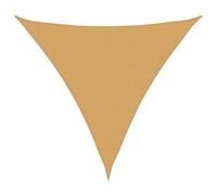 vidaXL Voile d'Ombrage Triangulaire Sable 3,6x3,6x3,6 m
