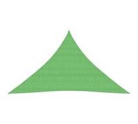 vidaXL Voile d'ombrage 160 g-m² Vert clair 3,5x3,5x4,9 m PEHD Vert G