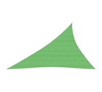 Vidaxl Voile D'ombrage 160 G/M² Vert Clair 3x4x5 M Pehd Vert