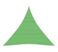 vidaXL Voile d'ombrage PEHD - Vert clair 4,5x4,5 m