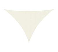 vidaXL Voile d'ombrage crème 7x5x5 m 100% Polyester Oxford, bâche de Voile d'ombrage, auvent d'ombrage, auvent de fête, Voile d'ombrage de Patio