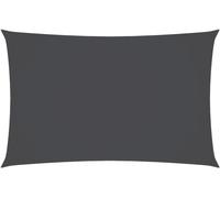 vidaXL Voile d'ombrage Oxford rectangulaire 3x6 m Anthracite