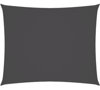 vidaXL Voile d'ombrage Oxford rectangulaire 4x6 m Anthracite
