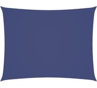 vidaXL Voile d'ombrage Oxford rectangulaire 4x6 m bleu
