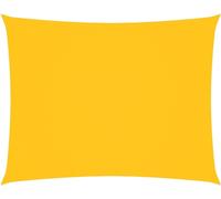 vidaXL Voile d'ombrage Oxford rectangulaire 4x6 m jaune