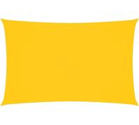 vidaXL Voile d'ombrage Oxford rectangulaire 4x7 m jaune