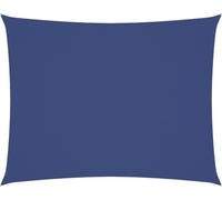 vidaXL Voile d'ombrage Oxford rectangulaire 5x6 m bleu