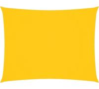 vidaXL Voile d'ombrage Oxford Rectangulaire 5x6 m Jaune
