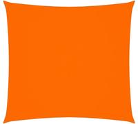vidaXL Voile d'ombrage Oxford tissu carré 5x5 m orange