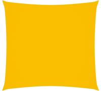 vidaXL Voile d'ombrage Oxford Tissu Carré 7x7 m Jaune