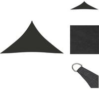 vidaXL Voile d'ombrage Oxford-Tissu Triangulaire 5x5x6 m Anthracite - Parasols & Protection solaire
