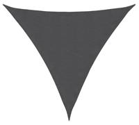 vidaXL Voile d'ombrage Oxford Tissu Triangulaire 6x6x6 m Anthracite