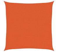 vidaXL Voile d'ombrage 160 g/m² PEHD 3x3 m Orange