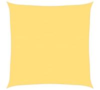 vidaXL Voile d'ombrage 160 g/m² HDPE Beige 6x6 m