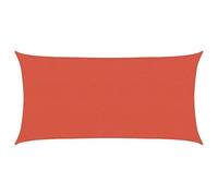 Vidaxl Voile D'ombrage 160 G/M² Terre Cuite 2,5x5 M Pehd