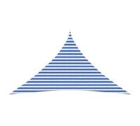 vidaXL Voile d'ombre 4 x 4 x 5,8 m HDPE, Jardin et terrasse, Voile Triangulaire Design pour Ombre, Protection UV, Toile Moderne pour Votre Coin extérieur