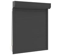 VidaXL Volet roulant anthracite 100 x 120 cm en aluminium et polyuréthane