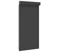 VidaXL Volet roulant anthracite 100 x 210 cm en aluminium et polyuréthane