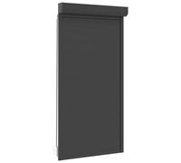 VidaXL Volet roulant anthracite 110 x 220 cm en aluminium et polyuréthane