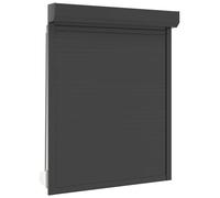 VidaXL Volet roulant anthracite 120 x 150 cm en aluminium et polyuréthane
