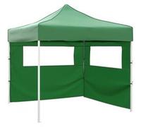 vidaXL Tente pliante à 2 parois 3 x 3 m Vert