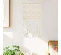 Vidaxl Cintre Mural En Macramé 40x80 Cm Coton Multicolore