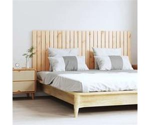 vidaXL Wandhoofdbord 159,5x3x60 cm massief grenenhout824848 Bois G