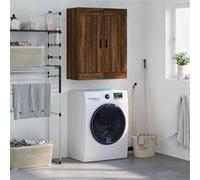 vidaXL Armoire murale chêne marron 69,5x34x90 cm bois d'ingénierie