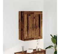 Vidaxl Armoire Murale Vieux Bois 69,5x34x90 Cm Bois D'ingénierie Multicolore