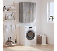 vidaXL Armoire murale sonoma gris 69,5x34x90 cm