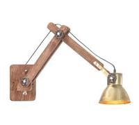 Vidaxl Lampe Murale Style Industriel Laiton Rond E27