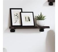 vidaXL Étagère Bois Chêne Massif 40x10x2 cm